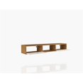 thumbnail image 3 of Liberty Wood 63" Floating Office Desk Cinnamon & Cream Off White Engineered Wood, 3 of 9