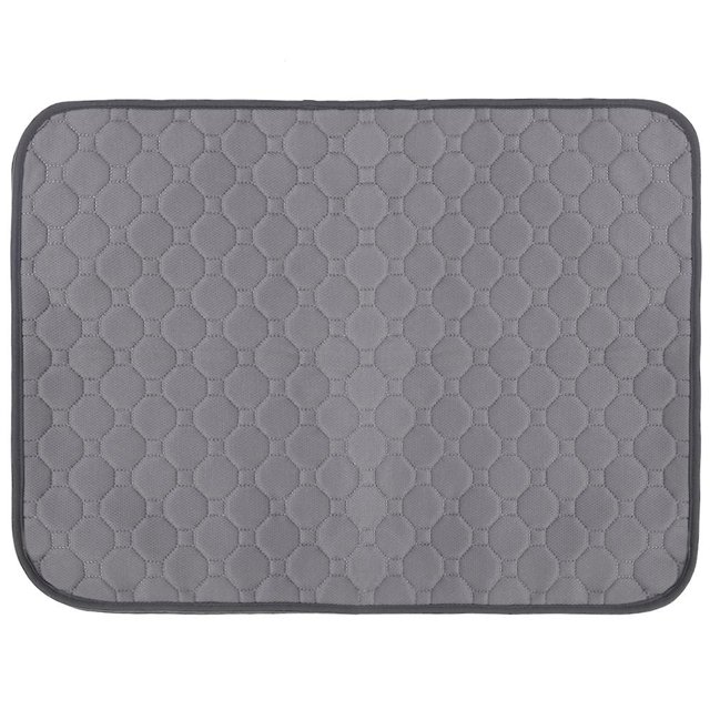 Almohadilla para Mascotas Ccdes Impermeable lavable reutilizable S M L gris Beige