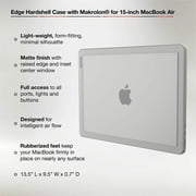 Incase Hardshell MacBook Air Case - For Apple MacBook Air - Clear - Matte - Scratch Resistant, Fingerprint Resistant, Bump Resistant - Makrolon, Polycarbonate - 15 Maximum Screen Size Supported