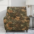 thumbnail image 2 of Garronmavis Hunting Forest Cover for Recliner Chair Washable Stretch Recliner Chair Cover 1 Seat Furniture Protector with Pocket for Dog Kids Easy to Install, 2 of 7