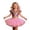 a-Red134, variant on VNKIDY Girls Kids Elastic Waist Fluffy Tulle Tutu Skirt With Multicolored Pom Pom Trim For Holiday Party Wear Pink 1-2 Years