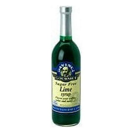 Da Vinci Sugar Free Syrup, Lime, 750 mL (Glass)