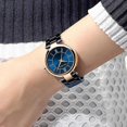 thumbnail image 3 of Bluelans Mini Focus Mujer Elegante Correa de Acero Números Romanos Reloj de Pulsera de Cuarzo con Esfera Grande, 3 of 5