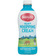 Darigold Heavy Whipping Cream, Refrigerated, 1 Quart, 32 fl oz Carton