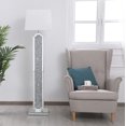 thumbnail image 7 of Sparkle Collection 1-Light Silver Crystal floor Lamp, 7 of 7