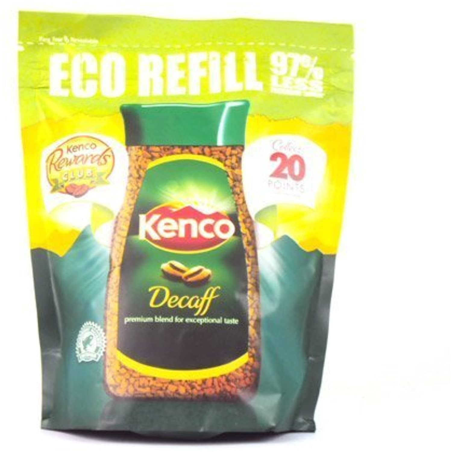 Kenco Decaff Refill Instant Coffee (150G/5.29Oz)