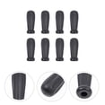 thumbnail image 4 of KAKOWELY 8Pcs Table Football Machine Handles Plastic Foosball Table Grip (Black),4.13"X1.38"X1.38", 4 of 4