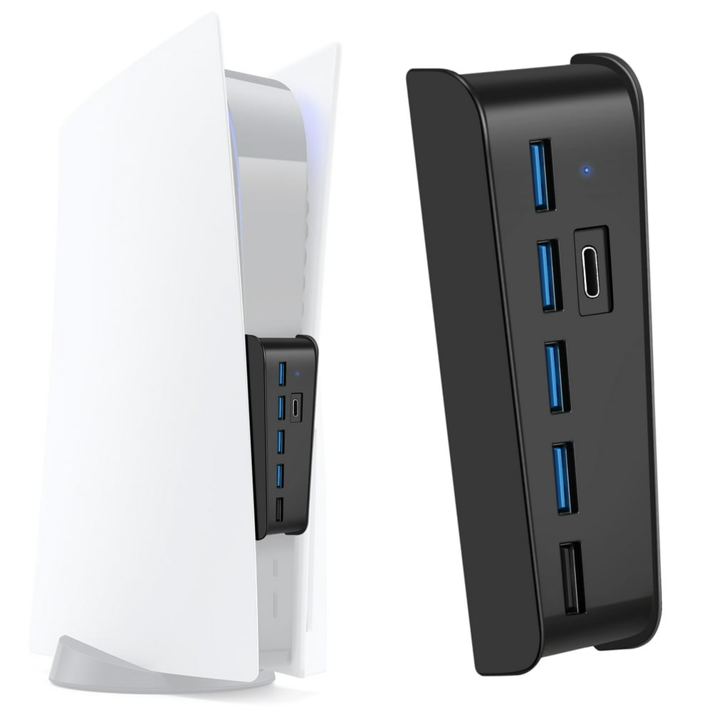 PS5 USB Hub 3.1, Extension USB Type C 3.1 High-Speed Transmission