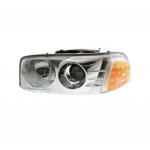 For GMC Sierra Denali Headlight Assembly 1999 00 01 02 03 04 05 2006 Driver Side For GM2502214 | 15218077