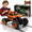 Orange, variant on 4WD Off-road RC Monster Truck, 1:16 Remote Control Car for Kids Xmas Gifts