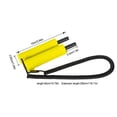 thumbnail image 5 of Soidarity Pala para hielo de PVC, púa de acero inoxidable, aparejos de pesca con agarre práctico, colador de red de precisión, ayuda práctica, cuchara Pescar Soidarity OD027600-00, 5 of 5