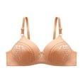 thumbnail image 2 of Utoimkio Push Up Bras for Women No Underwire Full Coverage T Shirt Bras for Women Comfortable Breathable Everyday Bras, 2 of 4