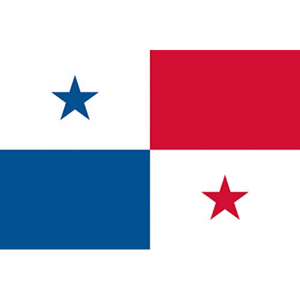Panama World Country National Flags 18x12 Vinyl Print Poster