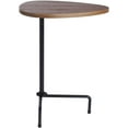 thumbnail image 4 of ZXNYH Home  Walnut and Black Tripod Side Table, 4 of 4