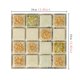 thumbnail image 1 of 40 pegatinas para azulejos de pared, 10 x 10 cm, autoadhesivas impermeables, para decoración del hogar (estilo 1), 1 of 5