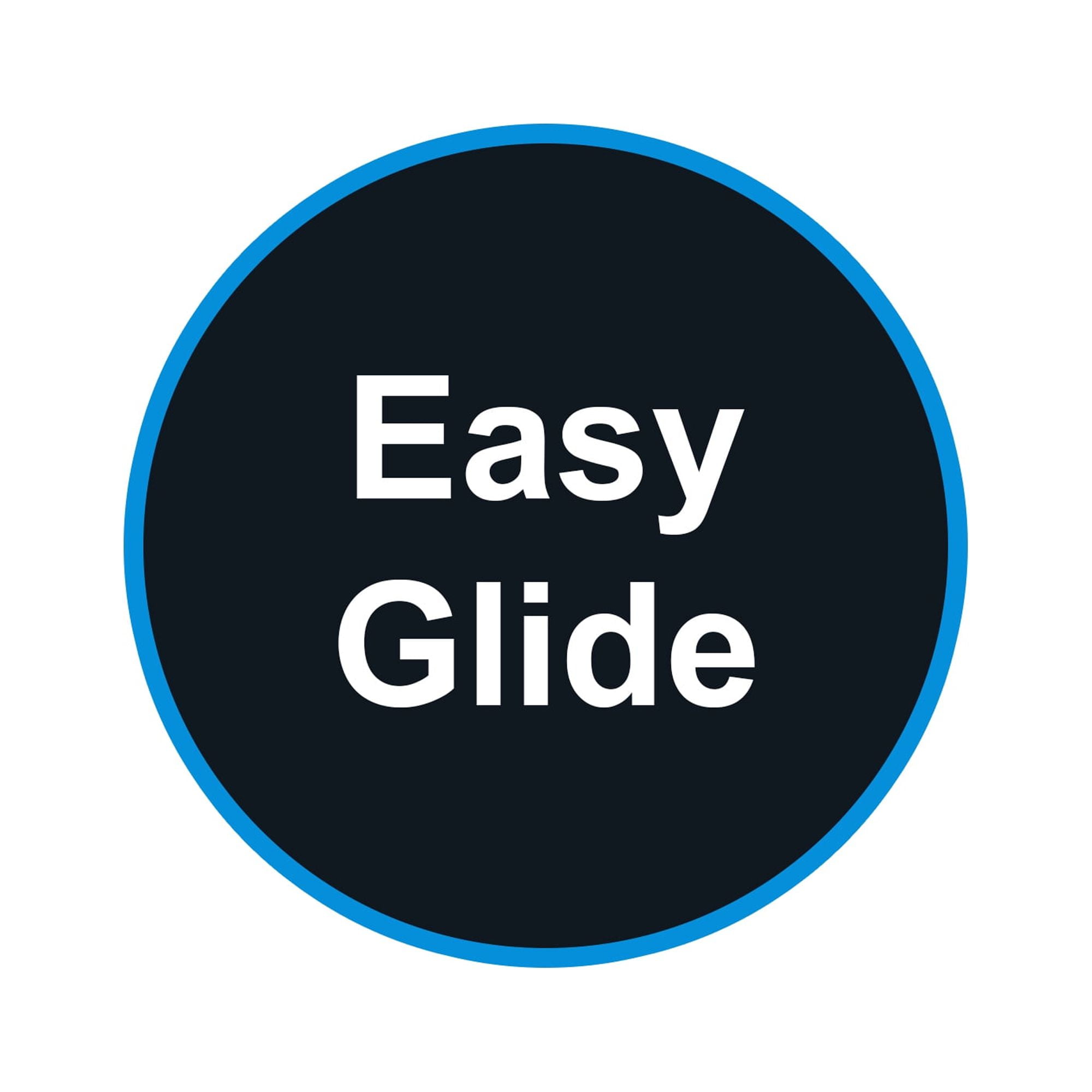 (2 pack) Mainstays Easy Glide Clear Plastic Shower Curtain Roller Hooks, Set of 12