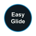 thumbnail image 5 of (2 pack) Mainstays Clear Easy Glide Rollerball Plastic Shower Curtain Rings, Set of 12, 5 of 6