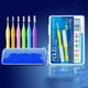 thumbnail image 5 of KAIYANG Cepillos interdentales Limpiadores entre dientes Herramienta de limpieza dental Palillo de hilo dental portátil 10 piezas Rosa, 5 of 5