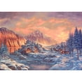 thumbnail image 3 of Strubel, Klaus 14x11 Black Modern Framed Museum Art Print Titled - Winter Retreat, 3 of 5