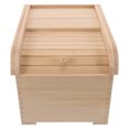 thumbnail image 1 of Conteneur de Stockage de Riz en Bois Boîte de Stockage Alimentaire Polyvalente, 1 of 9