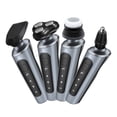 thumbnail image 1 of Seitruly Beard Shaver 5W Electric Recargable Barba 3 Heads Portable Nariz Hair Trimmer Juegos de afeitado Plata 4 en 1, 1 of 6