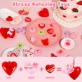 thumbnail image 3 of Ziparty 28 Pakes Valentines Gifts for kids, Stress Relief Filled Hearts Mochi Squishy Toys, Valentines Party Favors for Kids Classroom Exchange Cards Gifts, 3 of 6