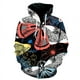 thumbnail image 1 of Sudadera con capucha y cremallera con estampado 3D de mariposas de dibujos animados para hombre y mujer, estilo informal, estilo hip hop, Harajuku, novedad de 2024, 1 of 6