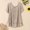 Khaki, variant on Womens T Shirts, Relaxed Blend Tee Casual with Double Layer Round Neck and Soft Lightweight Hot Pink S