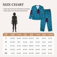 thumbnail image 4 of Honeii Spider And Cobweb print Women's Pajama Sets Long Sleeve Button Down Sleepwear Nightwear Soft Pjs Lounge Sets-X-Large, 4 of 7