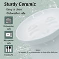 thumbnail image 4 of Plato elevado de cerámica para gatos Slow Feeder Bowl BNOSDM, 350 ml, 4 of 7