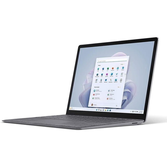 Microsoft Surface Ordinateur Portable 5 15 Pouces Intel Core i7-1255U 8 Go 256 Go Windows 11 Platine