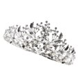 thumbnail image 1 of Rhinestones Diadema Tiara Accesorios para el cabello Colcomx  Princesa Crown Tiara, 1 of 8