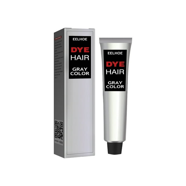 Agente de peluquería abuela cabello gris agente de peluquería tendencia crema de peluquería fácil de teñir cuidado del cabello duradero suave para no dañar el cabello