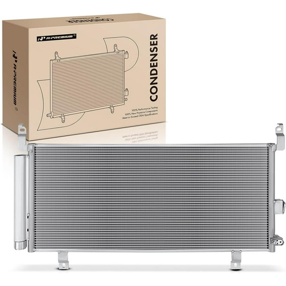 A-Premium Air Conditioning A/C Condenser Compatible with Subaru Outback 2015-2019 & Legacy 2015-2019, 2.5L 3.6L, Replace# 4454, 73210AL00A