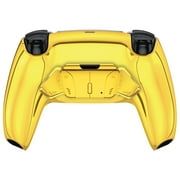 eXtremeRate Chrome Gold Programable 4 Back Buttons RISE4 Remap Kit for PS5 Controller BDM 010/020 - Controller NOT Included