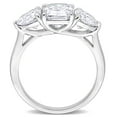 thumbnail image 4 of Everly Women's Created Moissanite Sterling Silver Engagement Ring, 4 of 8
