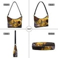 thumbnail image 4 of Kuiaobaty Hummingbird Print Shoulder Purse for Women, Sunflower Print Vegan Leather Underarm Sling Bag, Small Retro Hobo Purse Tote Bag with Zipper Closure for Travel, 4 of 7