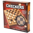 thumbnail image 4 of Classic Wooden Games 10" Checkers, 4 of 8