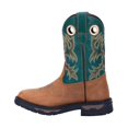 thumbnail image 3 of Dan Post Boys' Ridge Runner Western Boot Wide Square Toe Tan 5 D, 3 of 7