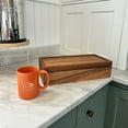thumbnail image 4 of Ironwood Extra Large Wooden Tea Box, 10 Compartments, 15.75” x 7.75” x 4”, 4 of 8