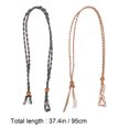 thumbnail image 2 of 2pcs Collier Cordon Vide Support de Pierre Collier de Pierre Support de Collier Réglable, 2 of 7