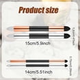 thumbnail image 5 of 4pcs Artist Blending Sponge Pen, 2 Sizes Double-Headed Blending Pen Sketch Rubbing Sponge Pastel Blending Stump Pencil, 5 of 5