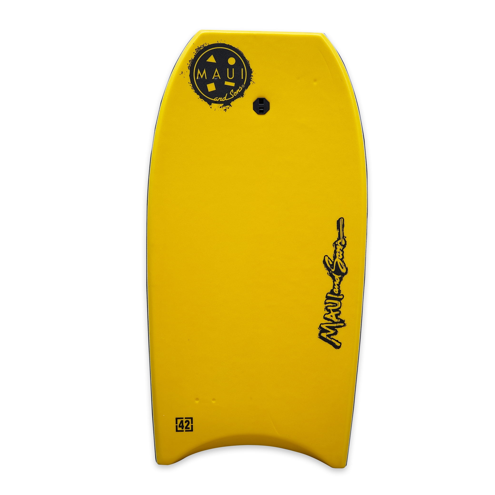 Maui and Sons 42" Pipeline Red and Yellow Bodyboard