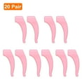 thumbnail image 3 of 20 Pairs Glasses Ear Grip Silicone Elastic Ear Hook Eyewear Retainer, Pink, 3 of 7