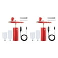 thumbnail image 1 of maskred Lightweight Airbrush Air Compressor Kit Set Precise Spray Painting Portable Red 1.49x5.1x5.7 Inch 2Set, 1 of 6