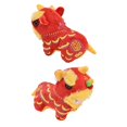 thumbnail image 4 of Juguete De Peluche De Animal Relleno, Juguete De León Lindo De Peluche De Estilo Chino único Perfecto Multiusos Para Regalo De Cumpleaños ANGGREK Chinese Style Lion Dance Plush Toy, 4 of 8
