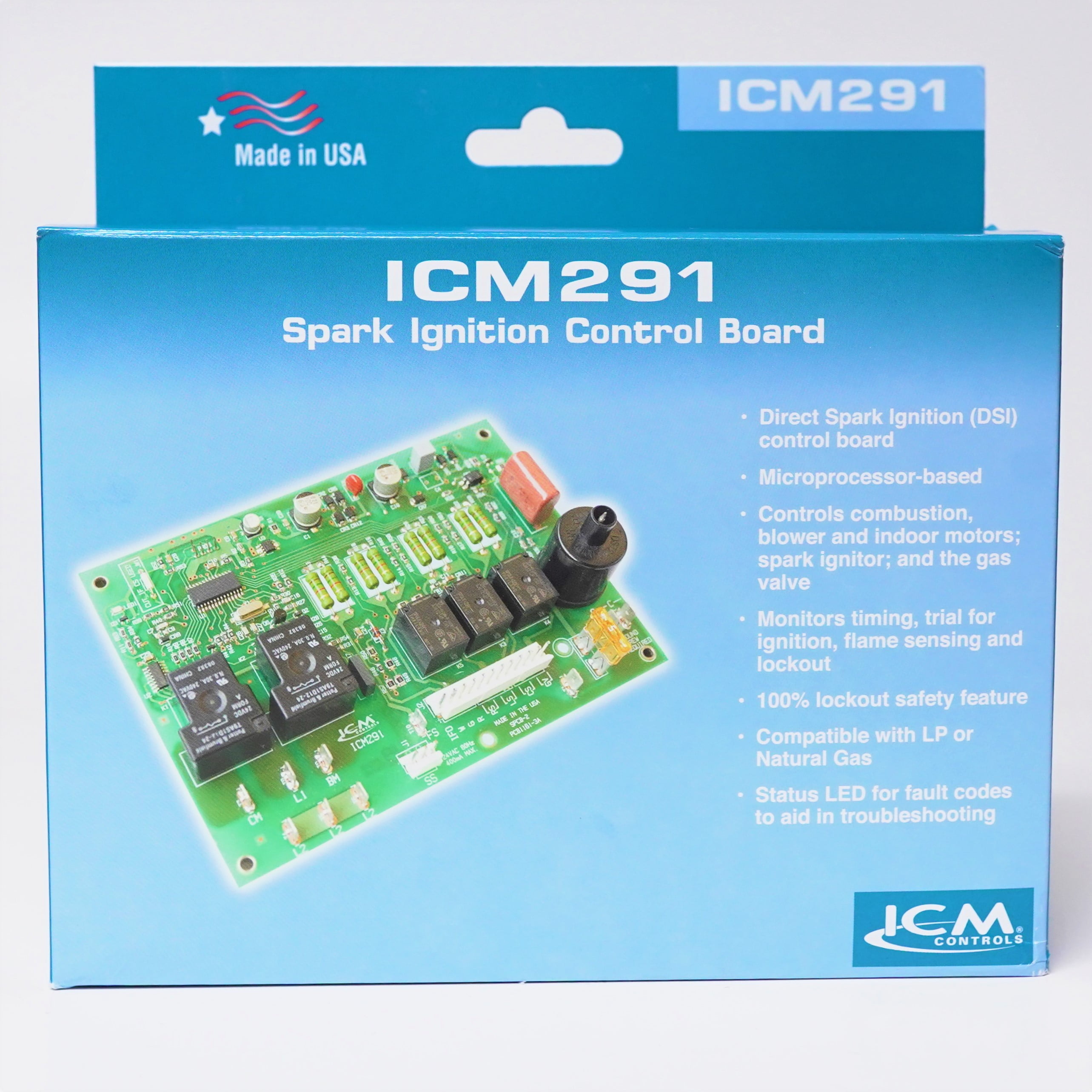 ICM291 Direct Spark Ignition Control Board LH33WP003 LH33WP003A 