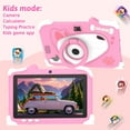 thumbnail image 6 of Android 12 Kids Tablet, 7 inch Tablet for Kids, 4GB RAM 32GB ROM Toddler Tablet, 1.5Ghz Quad-core Processor, Safety Eye Protection Screen, Parental Control APP, Tablet with Shockproof Case, 6 of 6