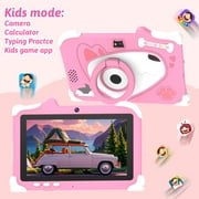 Android 12 Kids Tablet, 7 inch Tablet for Kids, 4GB RAM 32GB ROM Toddler Tablet, 1.5Ghz Quad-core Processor, Safety Eye Protection Screen, Parental Control APP, Tablet with Shockproof Case