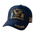 thumbnail image 2 of Bald Eagle Printed U.S. 250th Anniversary Cap, U.S. Marine Corps Commemorative Baseball Cap for Men Women, Patriotic Tribute Style Hats with U.S. Flag and Statue of Liberty, Made in U.S, 2 of 6